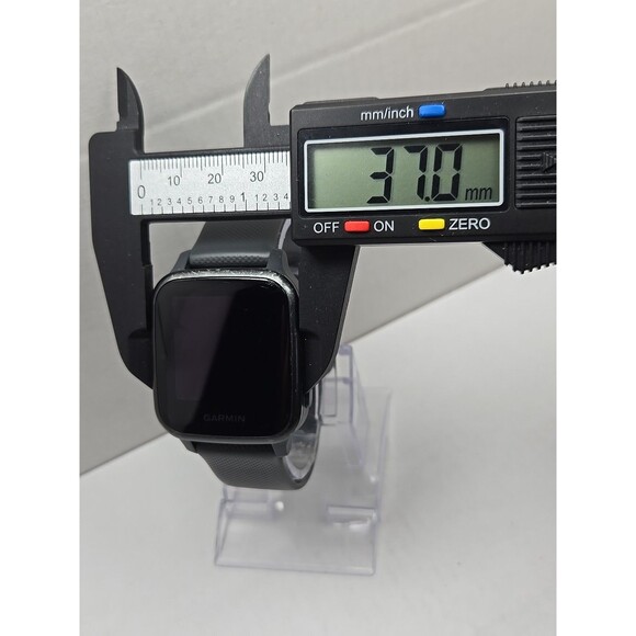 Garmin Venu SQ GPS Smartwatch 37mm Shadow Gray Silicone Band Pulse Ox 5 ATM Swim - Picture 5 of 12